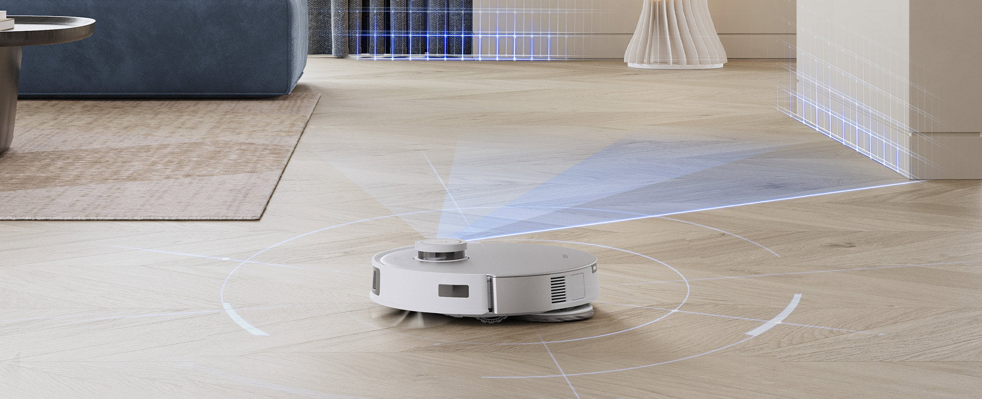 DEEBOT T20 OMNI Robot Vacuum & Mop with Auto Mop Lifting