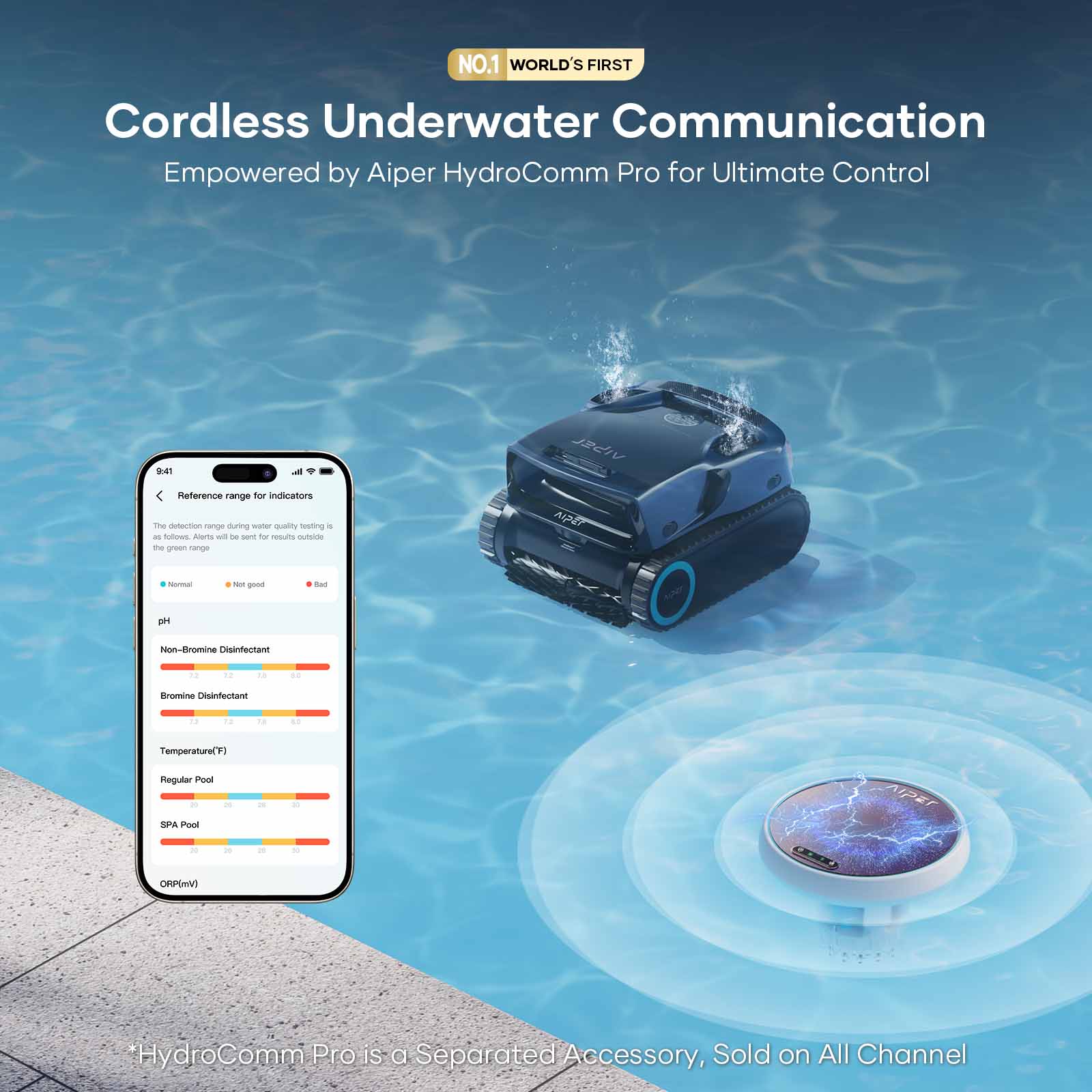 Aiper Scuba X1 Pro Max Cordless Robotic Pool Cleaner