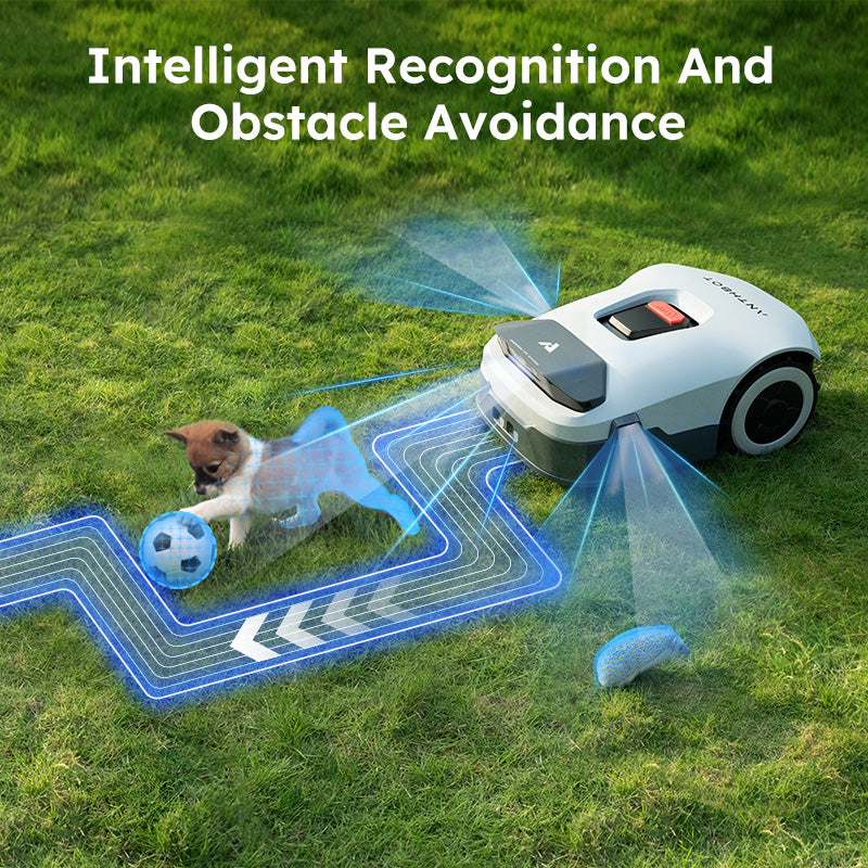 Advanced Genie AI Robot Lawn Mower with GPS Technology